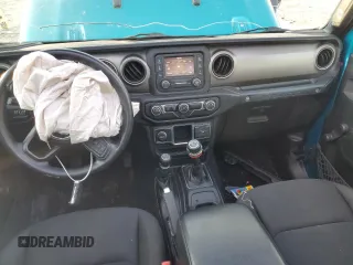 2020 Jeep Wrangler Unlimited Sport Altitude z VIN 1C4HJXDG1LW277726, wystawiony jako Copart lot #46754635 z przebiegiem 101 392 mil mil oraz Szkoda całkowita • Salvage title. Historia ofert i sprzedaży dostępna na DreamBid. Obrazek 8.