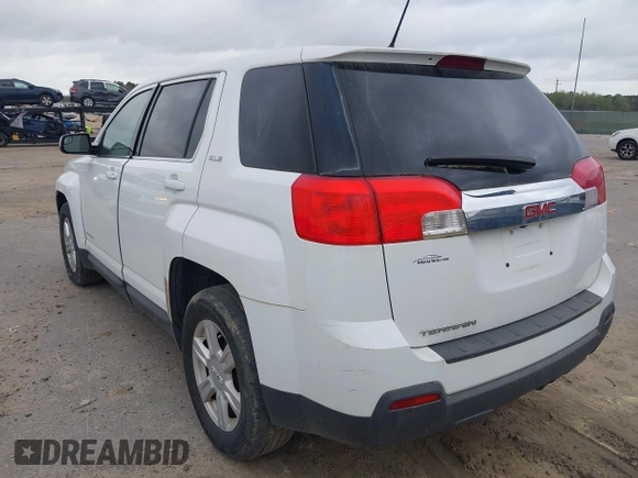2014 GMC Terrain SLE with VIN 2GKALMEK0E6198465, listed as a IAAI auction lot 41953414 with 171,787 mi miles. Bid and sale history available at carsss.com. Image 3.
