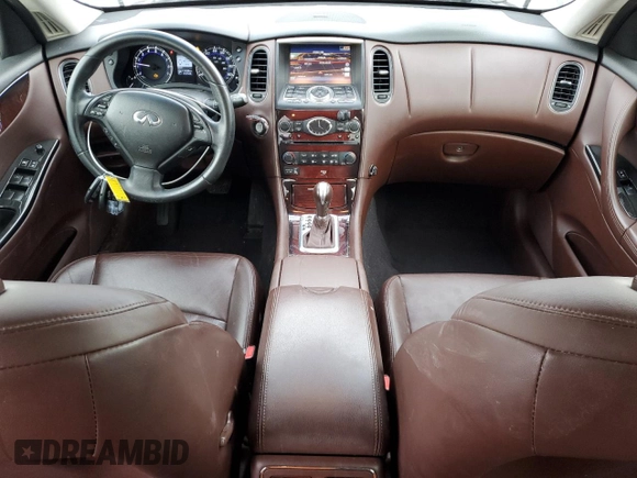 2015 Infiniti QX50 Journey z VIN JN1BJ0HRXFM771966, wystawiony jako Copart lot #45062235 z przebiegiem 118 326 mil mil oraz Szkoda całkowita • Salvage title. Historia ofert i sprzedaży dostępna na DreamBid. Obrazek 8.