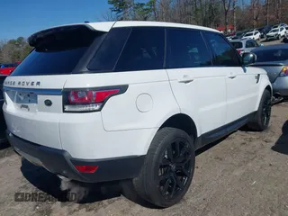 2015 Land Rover Range Rover Sport HSE with VIN SALWR2VF6FA537427, listed as a IAAI auction lot 41598915 with 134,639 mi miles. Bid and sale history available at carsss.com. Image 4.