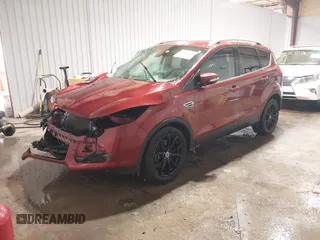 2014 Ford Escape Titanium with VIN 1FMCU9J90EUB01280, listed as a IAAI auction lot 41630208 with Not Provided miles. Bid and sale history available at carsss.com. Image 17.