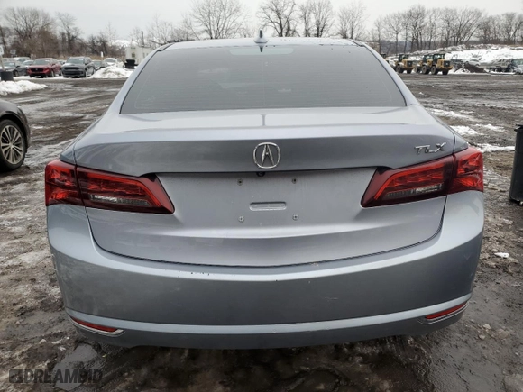 2016 Acura TLX Tech with VIN 19UUB1F53GA000486, listed as a Copart auction lot 44997725 with 0 mi miles and Salvage Title. Bid and sale history available at carsss.com. Image 6.