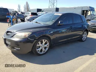 2007 Mazda 3 S Sport with VIN JM1BK144671708098, listed as a Copart auction lot 46688725 with 143,968 mi miles and Salvage Title. Bid and sale history available at DreamBid. Image 1.