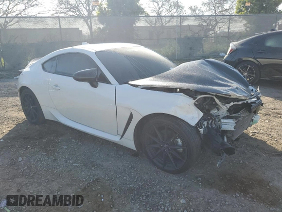 2023 Toyota 86 Premium with VIN JF1ZNBF15P8765856, listed as a Copart auction lot 52569095 with 34,040 mi miles and Salvage Title. Bid and sale history available at DreamBid. Image 4.
