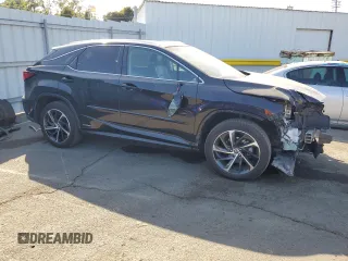 2018 Lexus RX 450h with VIN 2T2BGMCA0JC022499, listed as a Copart auction lot 59189605 with 84,263 mi miles and Salvage title. Bid and sale history available at DreamBid. Image 4.