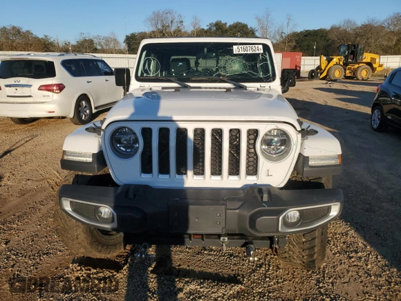 2020 Jeep Gladiator Overland z VIN 1C6HJTFG5LL180415, wystawiony jako Copart lot #45934625 z przebiegiem 13 949 mil mil oraz Szkoda całkowita • Salvage title. Historia ofert i sprzedaży dostępna na DreamBid. Obrazek 5.