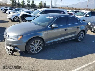 2015 Audi A3 2.0T Premium with VIN WAUBFGFF2F1126288, listed as a Copart auction lot 87724655 with 66,870 mi miles and Salvage Title. Bid and sale history available at carsss.com. Image 1.