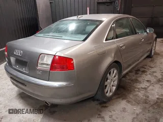 2005 Audi A8 L with VIN WAUML44E75N010117, listed as a IAAI auction lot 41523759 with 125,431 mi miles. Bid and sale history available at carsss.com. Image 4.