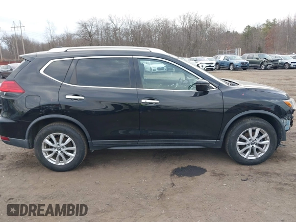 2017 Nissan Rogue SV with VIN KNMAT2MV9HP527518, listed as a IAAI auction lot 41655913 with 127,359 mi miles. Bid and sale history available at carsss.com. Image 13.