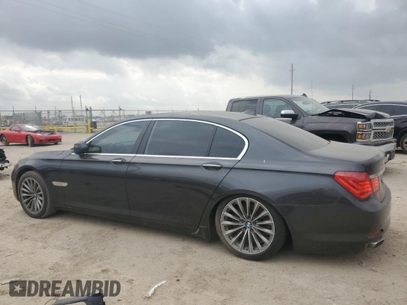 2012 BMW 7 Series 750Li with VIN WBAKB8C59CC962970, listed as a Copart auction lot 54011145 with 111,007 mi miles and Clean Title. Bid and sale history available at carsss.com. Image 2.