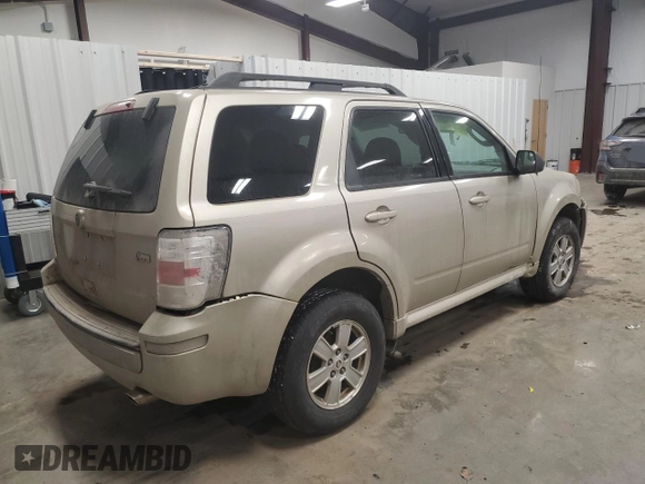 2010 Mercury Mariner z VIN 4M2CN9BG1AKJ04266, wystawiony jako Copart lot #43746595 z przebiegiem Nie podano mil oraz Szkoda całkowita • Salvage title. Historia ofert i sprzedaży dostępna na DreamBid. Obrazek 3.