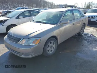 2002 Toyota Avalon XL with VIN 4T1BF28BX2U227129, listed as a IAAI auction lot 41396023 with 126,657 mi miles and . Bid and sale history available at DreamBid. Image 2.
