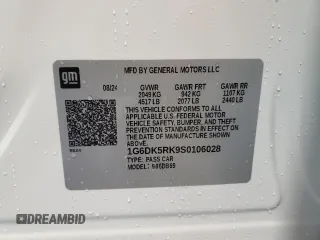 2025 Cadillac CT4 Luxury z VIN 1G6DK5RK9S0106028, wystawiony jako Copart lot #73555384 z przebiegiem 128 mil mil oraz Szkoda całkowita • Salvage title. Historia ofert i sprzedaży dostępna na DreamBid. Obrazek 13.