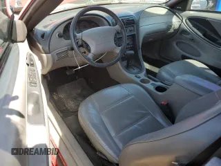 2001 Ford Mustang Deluxe with VIN 1FAFP44461F229846, listed as a Copart auction lot 49043565 with 99,534 mi miles and Salvage Title. Bid and sale history available at carsss.com. Image 8.