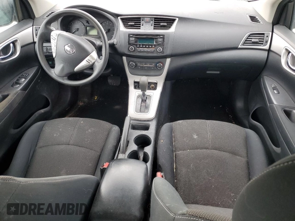 2015 Nissan Sentra SV with VIN 3N1AB7AP4FY331104, listed as a Copart auction lot 52337765 with 145,243 mi miles and Salvage Title. Bid and sale history available at carsss.com. Image 8.