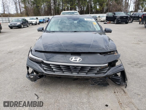 2024 Hyundai Elantra Limited с VIN KMHLP4DG5RU673990, выставлен на аукционе Copart как лот 48121395 с пробегом 12 415 миль миль и Списание • Salvage title. История ставок и продаж доступна на DreamBid. Изображение 5.
