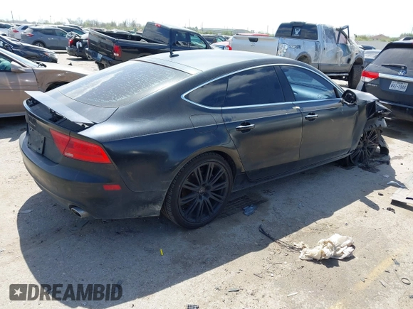 2015 Audi A7 3.0 TDI Premium Plus with VIN WAUWMAFC0FN029822, listed as a IAAI auction lot 41828754 with 148,847 mi miles. Bid and sale history available at carsss.com. Image 4.