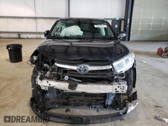 2015 Toyota Highlander Hybrid Limited with VIN 5TDDCRFH2FS008777, listed as a Copart auction lot 43258153 with 99,542 mi miles. Bid and sale history available at carsss.com. Image 5.