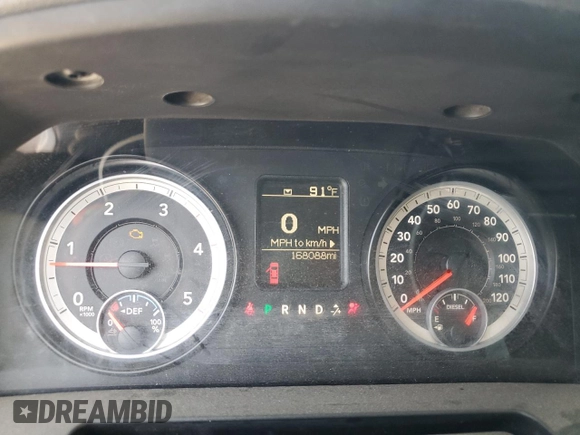 2015 Ram 3500 Tradesman with VIN 3C63R3CL3FG534664, listed as a Copart auction lot 65513594 with 168,088 mi miles and Salvage Title. Bid and sale history available at carsss.com. Image 9.