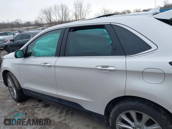2018 Ford Edge Titanium with VIN 2FMPK4K89JBB80898, listed as a IAAI auction lot 41361559 with 95,313 mi miles. Bid and sale history available at carsss.com. Image 13.