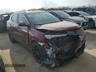 2025 Buick Encore GX Sport Touring with VIN KL4AMDSL5SB021788, listed as a Copart auction lot 50718585 with 6,597 mi miles and Salvage title. Bid and sale history available at DreamBid. Image 4.