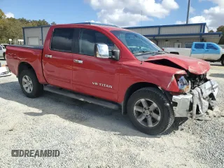 2005 Nissan Titan SE with VIN 1N6BA07B35N540656, listed as a Copart auction lot 78911104 with 161,991 mi miles and Salvage Title. Bid and sale history available at DreamBid. Image 4.