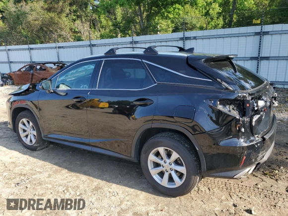 2016 Lexus RX 350 with VIN 2T2BZMCA3GC022905, listed as a Copart auction lot 55803315 with 121,774 mi miles and Salvage title. Bid and sale history available at DreamBid. Image 2.