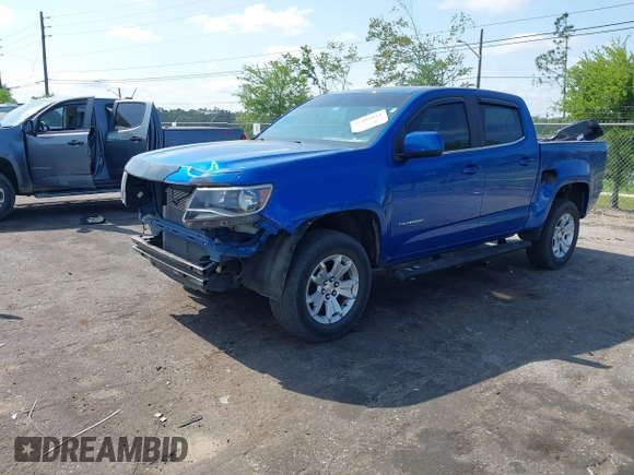 2019 Chevrolet Colorado 2WD LT z VIN 1GCGSCEN3K1187147, wystawiony jako IAAI lot #42101811 z przebiegiem 38 147 mil mil oraz . Historia ofert i sprzedaży dostępna na DreamBid. Obrazek 2.