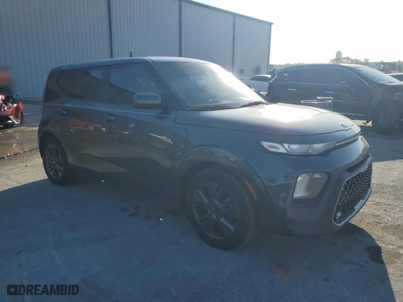 2021 Kia Soul EX with VIN KNDJ33AU5M7761991, listed as a Copart auction lot 53497215 with 77,430 mi miles and Non Repairable. Bid and sale history available at carsss.com. Image 4.