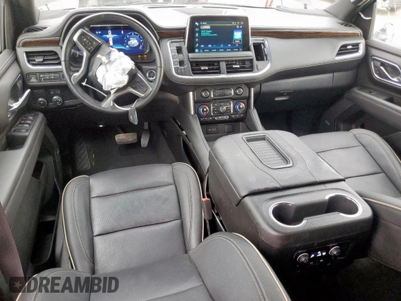 2023 Chevrolet Tahoe Premier with VIN 1GNSCSKD6PR520373, listed as a Copart auction lot 60642175 with Not provided miles and Salvage title. Bid and sale history available at DreamBid. Image 8.