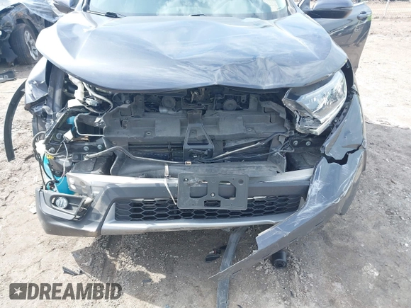 2019 Honda CR-V EX with VIN 2HKRW1H56KH507065, listed as a IAAI auction lot 41835128 with 75,093 mi miles. Bid and sale history available at carsss.com. Image 6.