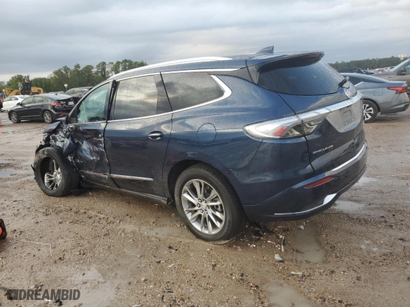2024 Buick Enclave Avenir with VIN 5GAERDKW9RJ109845, listed as a Copart auction lot 80719444 with 17,763 mi miles and Salvage Title. Bid and sale history available at carsss.com. Image 2.