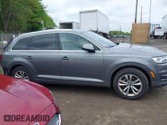 2017 Audi Q7 Premium Plus with VIN WA1LHAF77HD050327, listed as a IAAI auction lot 42271280 with 176,479 mi miles and . Bid and sale history available at DreamBid. Image 13.