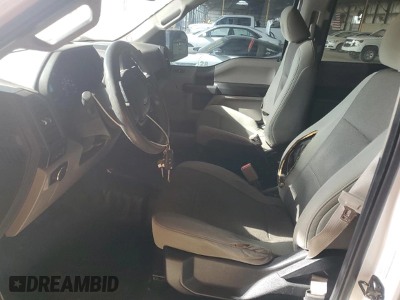 2017 Ford F-150 XL with VIN 1FTEW1EF9HKE40693, listed as a Copart auction lot 62956035 with 187,621 mi miles and Clean title. Bid and sale history available at DreamBid. Image 7.