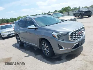 2018 GMC Terrain Denali with VIN 3GKALSEX9JL149013, listed as a IAAI auction lot 42079007 with 147,973 mi miles and . Bid and sale history available at carsss.com. Image 1.