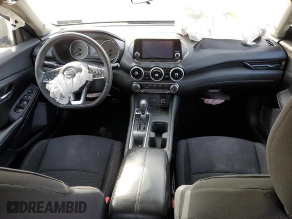 2020 Nissan Sentra S with VIN 3N1AB8BV5LY293705, listed as a Copart auction lot 45698345 with 77,528 mi miles and Salvage Title. Bid and sale history available at DreamBid. Image 8.