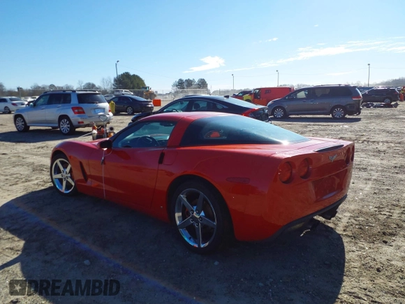 2008 Chevrolet Corvette with VIN 1G1YY25WX85124417, listed as a IAAI auction lot 41644594 with 53,067 mi miles. Bid and sale history available at carsss.com. Image 3.