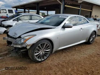 2014 Infiniti Q60 with VIN JN1CV6FE6EM901655, listed as a Copart auction lot 79656824 with 128,659 mi miles and Salvage Title. Bid and sale history available at DreamBid. Image 1.