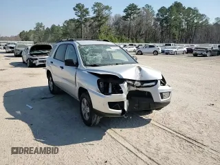 2010 Kia Sportage LX with VIN KNDKG3A40A7700990, listed as a Copart auction lot 48941505 with 38,182 mi miles and Salvage Title. Bid and sale history available at carsss.com. Image 12.