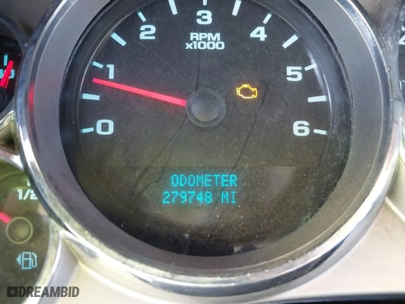 2008 Chevrolet Silverado 1500 LT w/1LT with VIN 3GCEK13M78G127985, listed as a IAAI auction lot 41453826 with 279,748 mi miles. Bid and sale history available at carsss.com. Image 7.