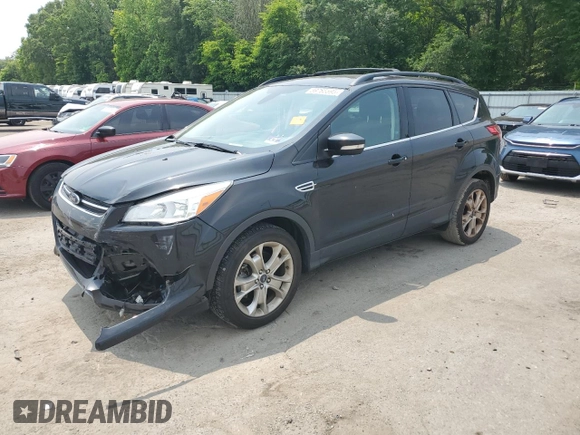 2013 Ford Escape SEL z VIN 1FMCU9H94DUD47723, wystawiony jako Copart lot #59765595 z przebiegiem 129 551 mil mil oraz Szkoda całkowita • Salvage title. Historia ofert i sprzedaży dostępna na DreamBid. Obrazek 1.