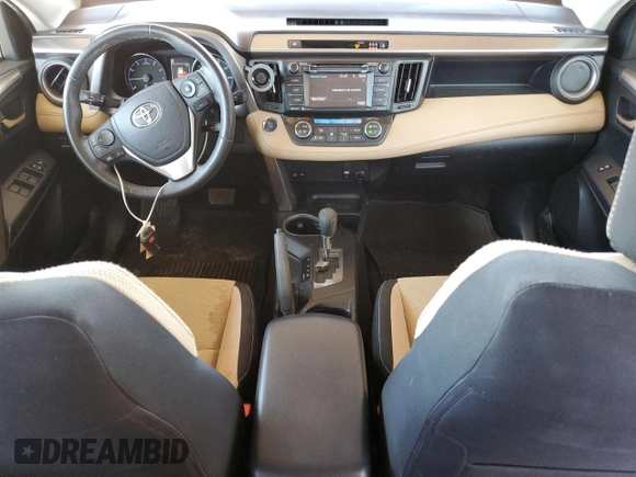 2018 Toyota RAV4 XLE with VIN JTMRFREV4JD254383, listed as a Copart auction lot 53743845 with 46,865 mi miles and Salvage Title. Bid and sale history available at DreamBid. Image 8.