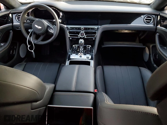 2021 Bentley Flying Spur W12 with VIN SCBBB6ZGXMC084793, listed as a Copart auction lot 85349274 with 72 mi miles and Salvage title. Bid and sale history available at DreamBid. Image 8.