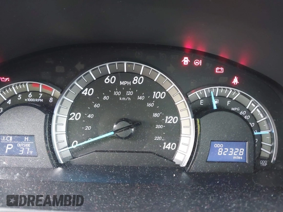 2012 Toyota Camry L with VIN 4T1BF1FK1CU055281, listed as a IAAI auction lot 41998575 with 82,328 mi miles and . Bid and sale history available at DreamBid. Image 7.