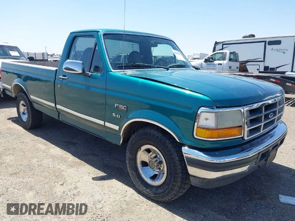 1996 Ford F-150 z VIN 1FTEF15N2TLA07520, wystawiony jako IAAI lot #42005555 z przebiegiem 184 260 mil mil oraz . Historia ofert i sprzedaży dostępna na DreamBid. Obrazek 1.