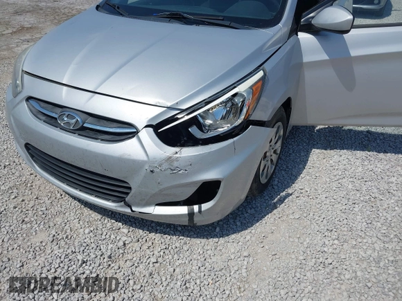 2016 Hyundai Accent SE with VIN KMHCT5AE5GU265720, listed as a IAAI auction lot 41985018 with 158,842 mi miles. Bid and sale history available at carsss.com. Image 6.