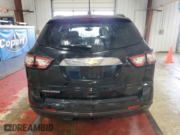 2017 Chevrolet Traverse LT with VIN 1GNKRGKD0HJ349177, listed as a Copart auction lot 50377335 with 72,994 mi miles and Salvage Title. Bid and sale history available at DreamBid. Image 6.