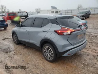 2021 Nissan Kicks SV with VIN 3N1CP5CV9ML519783, listed as a Copart auction lot 51659595 with 35,838 mi miles and Salvage Title. Bid and sale history available at carsss.com. Image 2.
