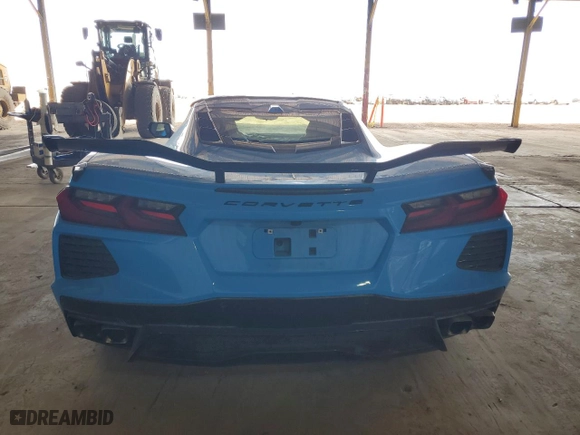 2020 Chevrolet Corvette 3LT with VIN 1G1Y82D45L5104956, listed as a Copart auction lot 54175685 with 49,295 mi miles and Salvage Title. Bid and sale history available at carsss.com. Image 6.
