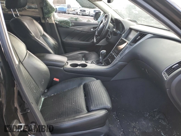 2017 Infiniti Q50 3.0t Sport with VIN JN1EV7AR9HM830609, listed as a Copart auction lot 42365495 with 84,481 mi miles and Salvage Title. Bid and sale history available at carsss.com. Image 7.